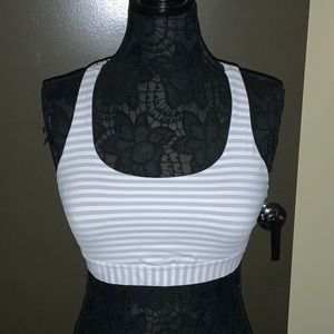 Striped lululemon Sports Bra